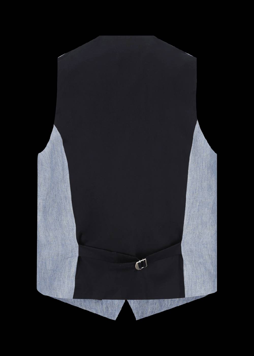 Luis Trenker Gilet In Puro Lino Modello Lusebastian