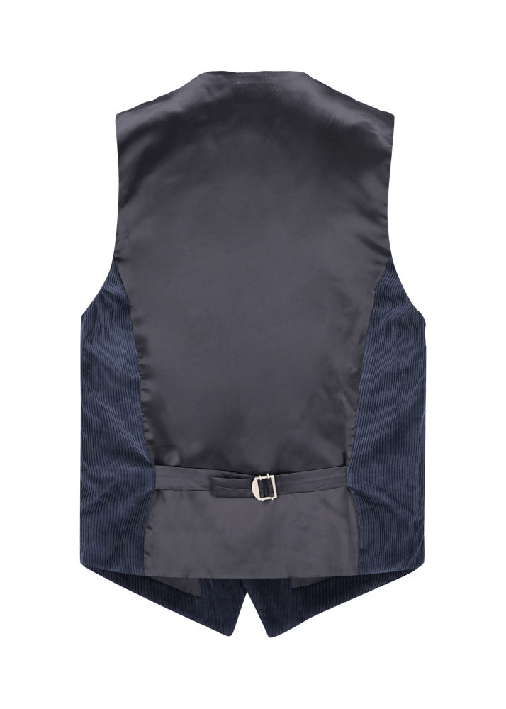 Luis Trenker Gilet In Velluto A Coste Sottili Modello Lusebastian