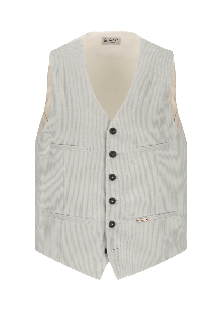 Luis Trenker Gilet in velluto a coste sottili modello Lusebastian