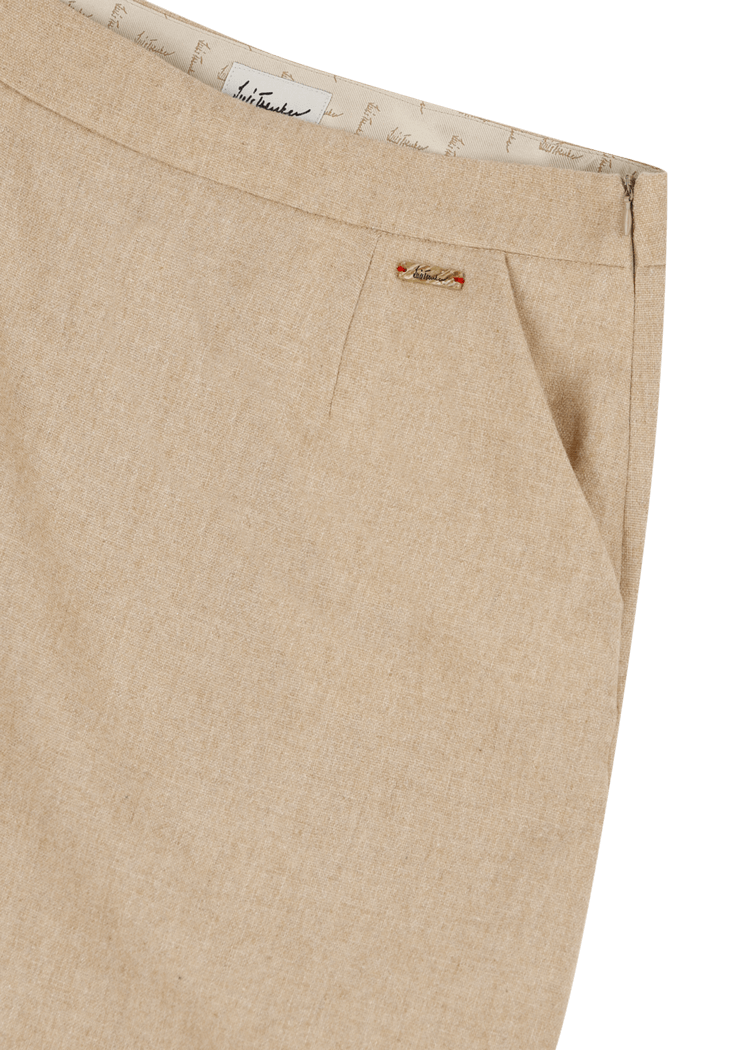 Luis Trenker Gonna A Tubino Realizzata In Misto Lana Modello Lumagda