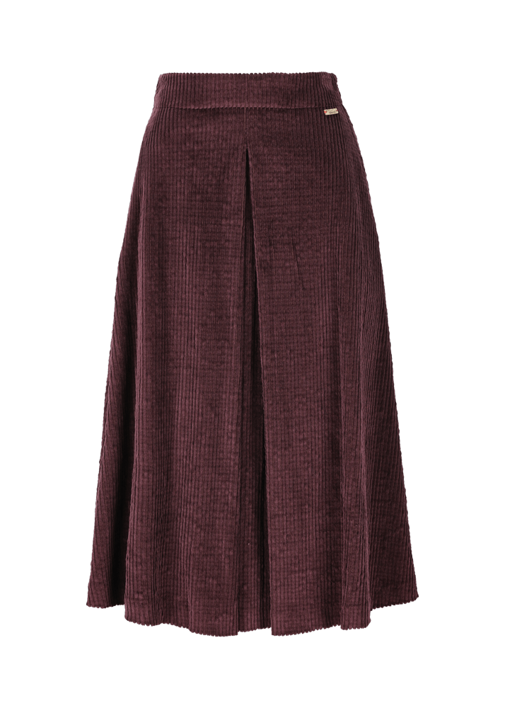 Luis Trenker Gonna In Jersey Di Velluto A Coste Lunatalia