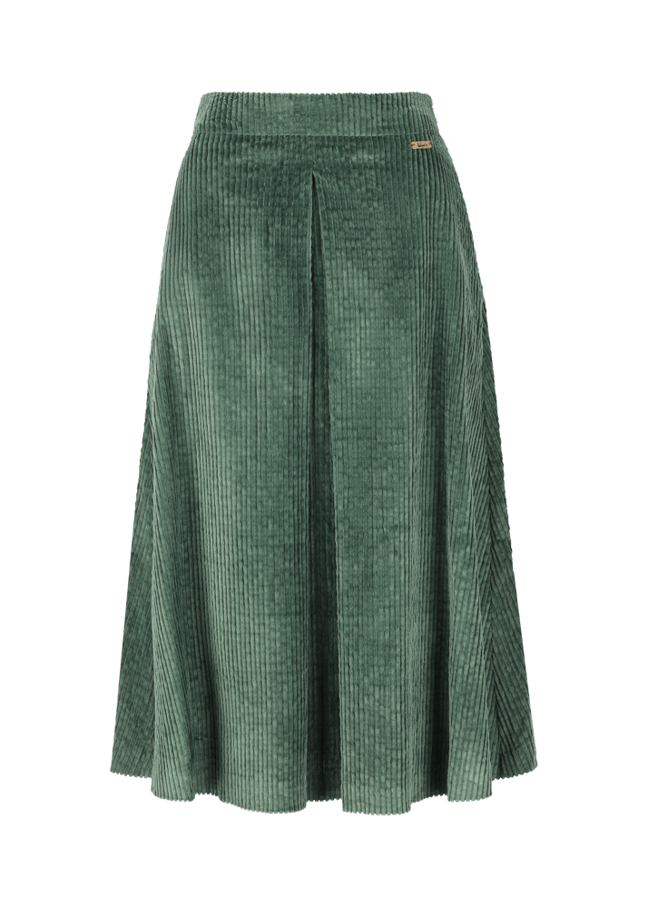 Luis Trenker Gonna in jersey di velluto a coste Lunatalia