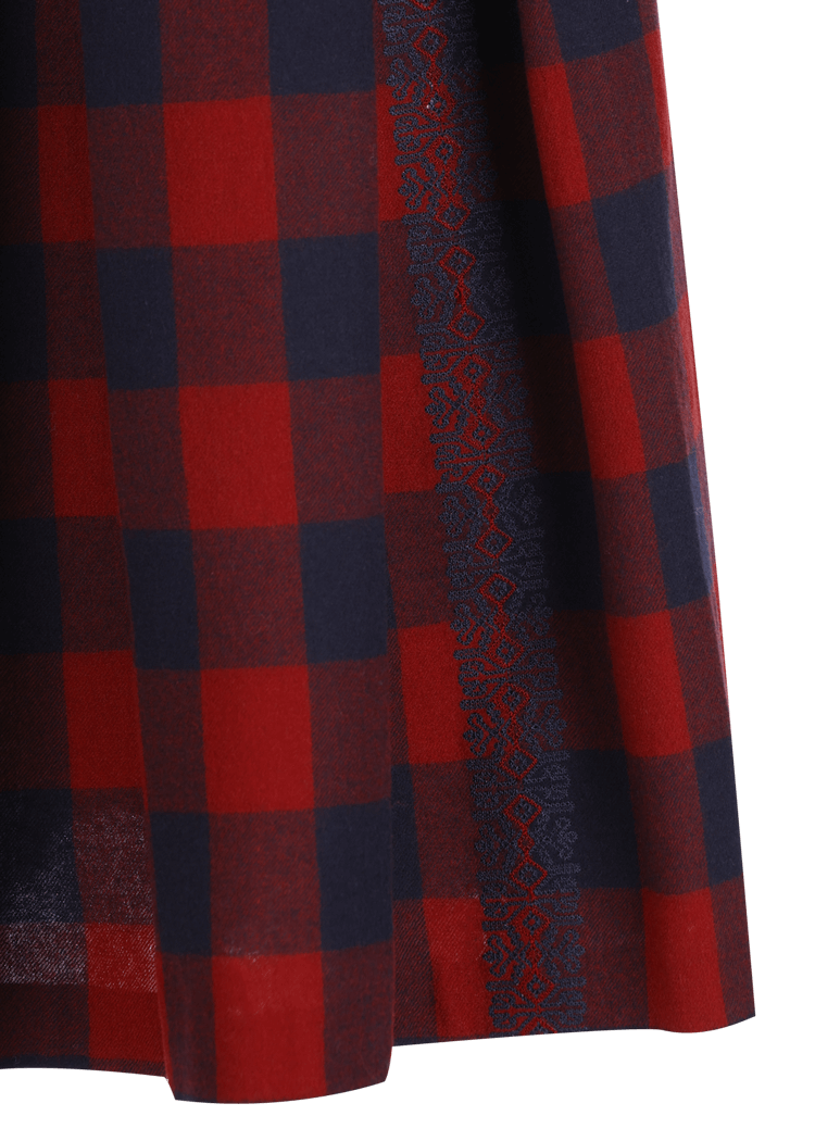 Luis Trenker Gonna In Lana Vergine Modello Luklaudia