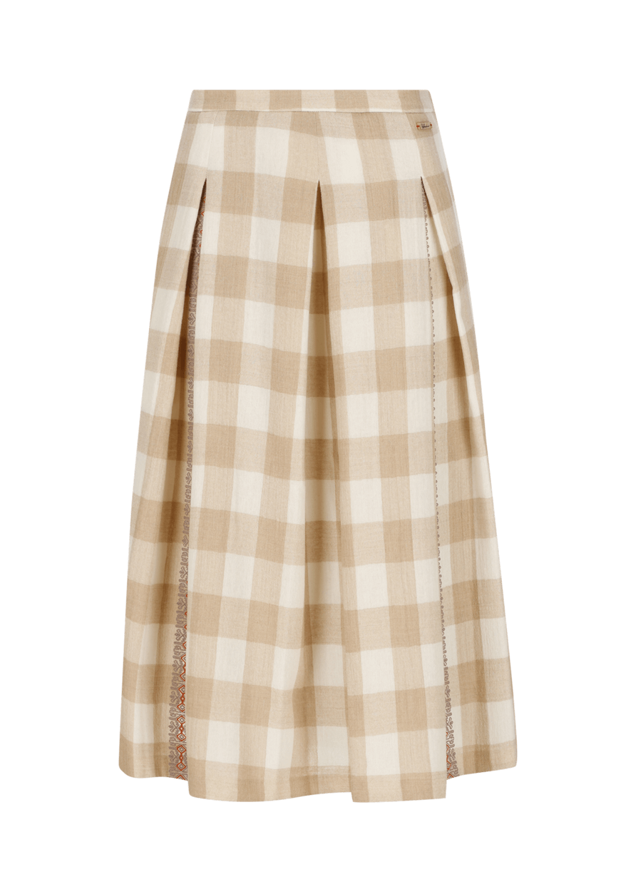 Luis Trenker Gonna in lana vergine modello Luklaudia