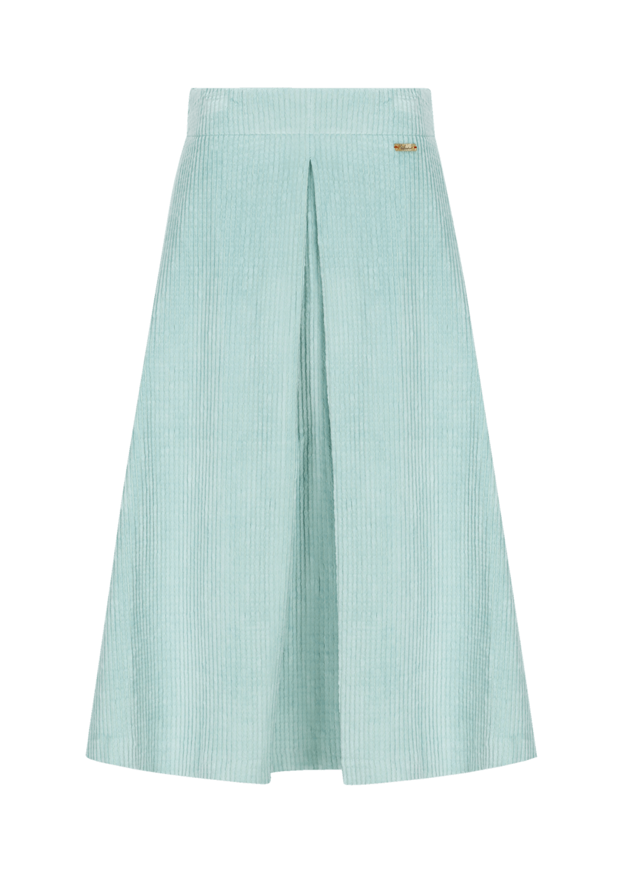 Luis Trenker Gonna In Velluto A Coste Modello Lunatalia