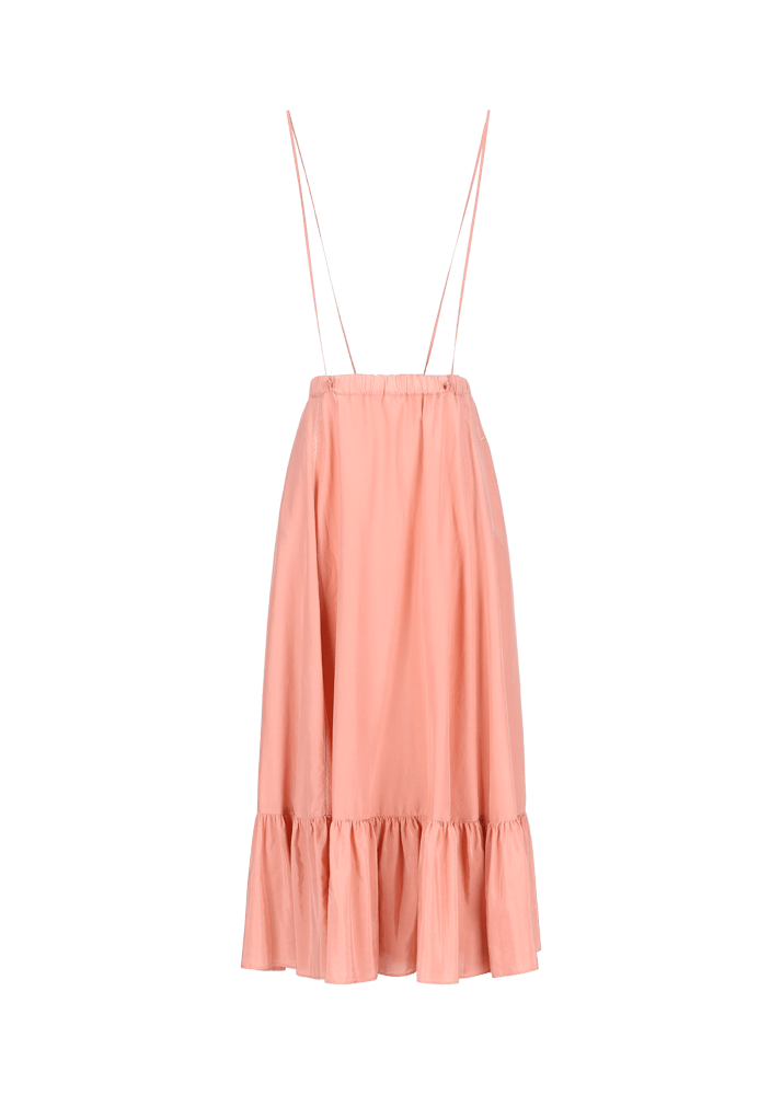 Luis Trenker Gonna Lunga In Misto Seta E Cotone Modello Lumorgana