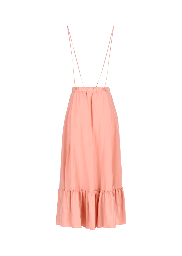 Luis Trenker Gonna Lunga In Misto Seta E Cotone Modello Lumorgana