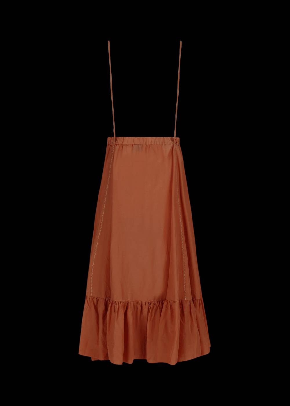 Luis Trenker Gonna lunga in misto seta e cotone modello Lumorgana