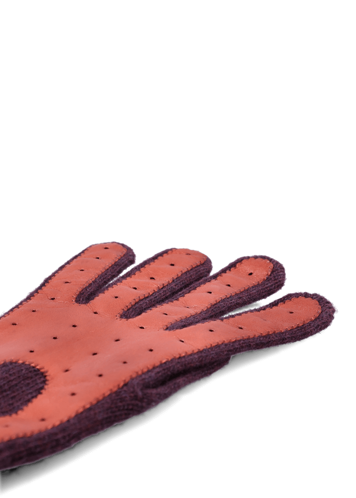 Luis Trenker Guanti Lavorati A Maglia Modello Lulena