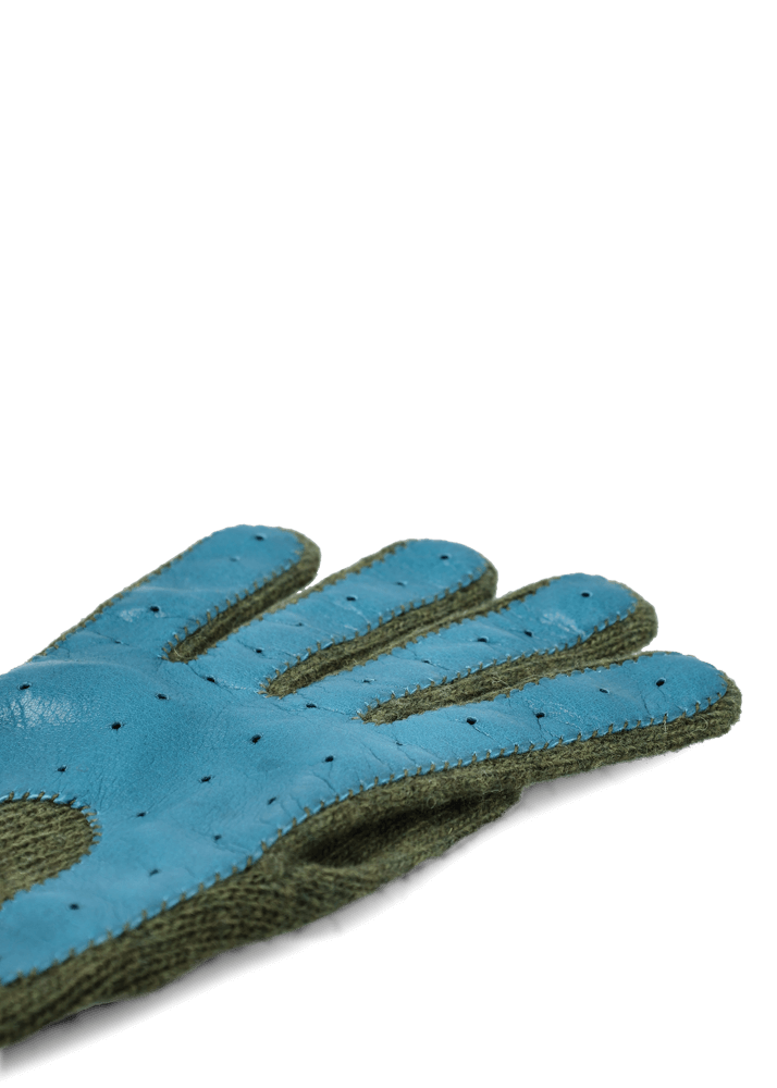 Luis Trenker Guanti Lavorati A Maglia Modello Lulena