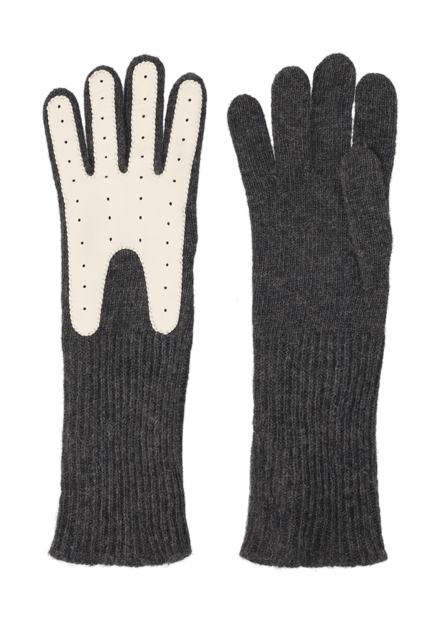 Luis Trenker Guanti lavorati a maglia modello Lulena