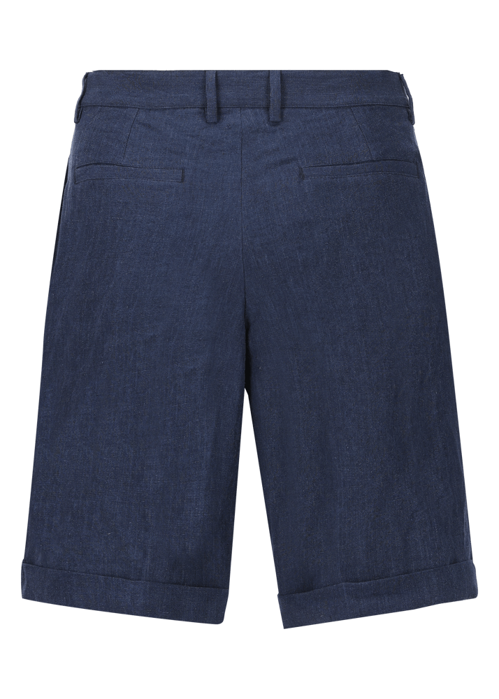 Luis Trenker Bermuda In Lino Modello Lubartl