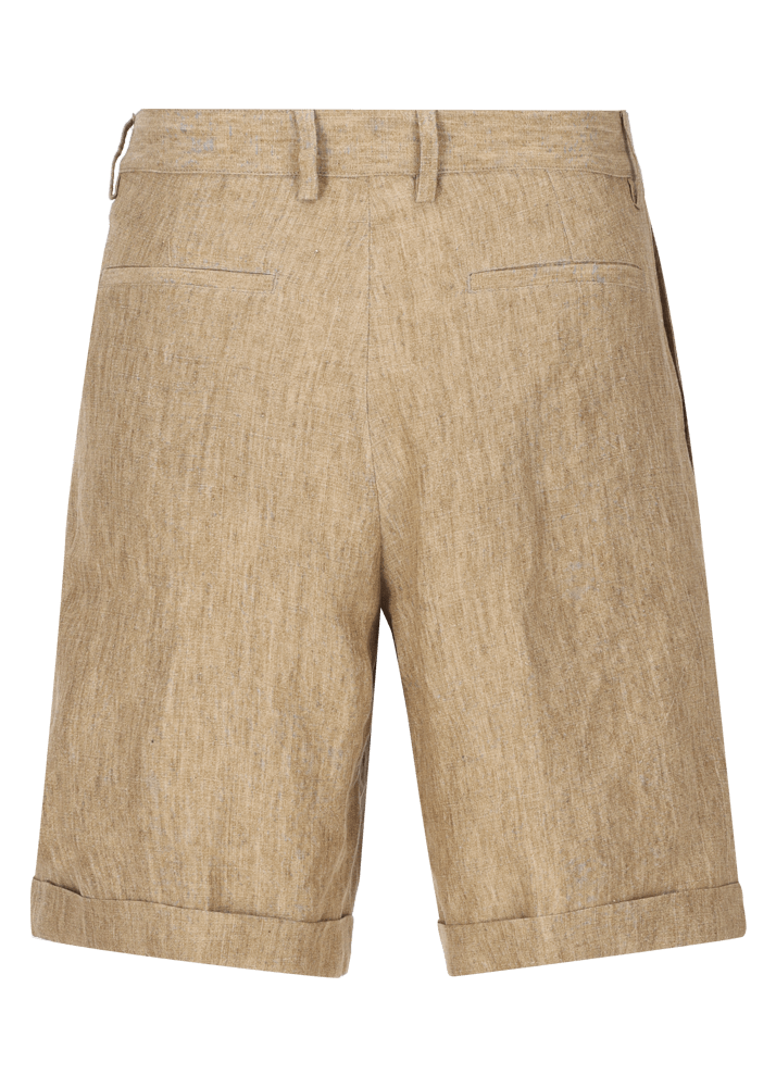 Luis Trenker Bermuda In Lino Modello Lubartl