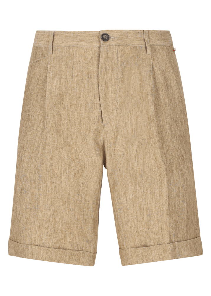 Luis Trenker Bermuda in lino modello Lubartl