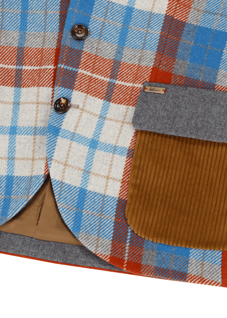 Luis Trenker Blazer Con Cappuccio Modello Lusamuel