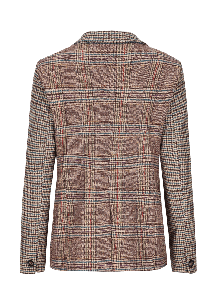 Luis Trenker Blazer Con Mix Di Fantasie Lurania