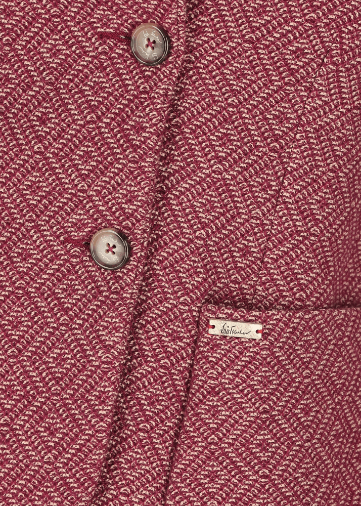 Luis Trenker Blazer In Jersey Con Motivo Lurosella