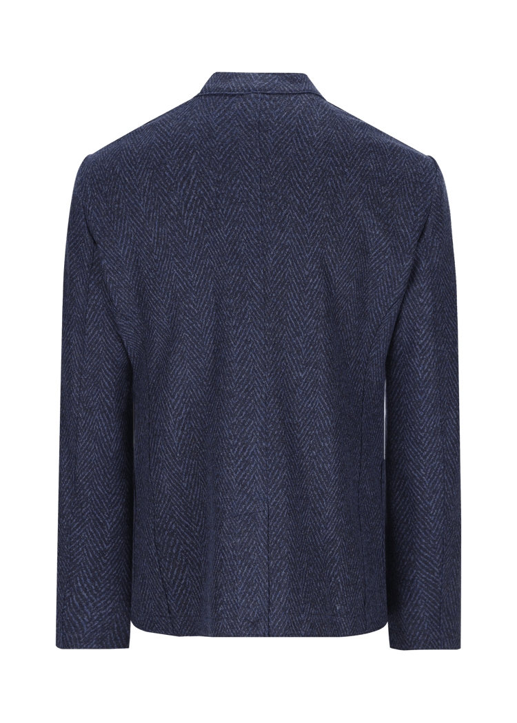 Luis Trenker Blazer In Lana Cotta Modello Luigis