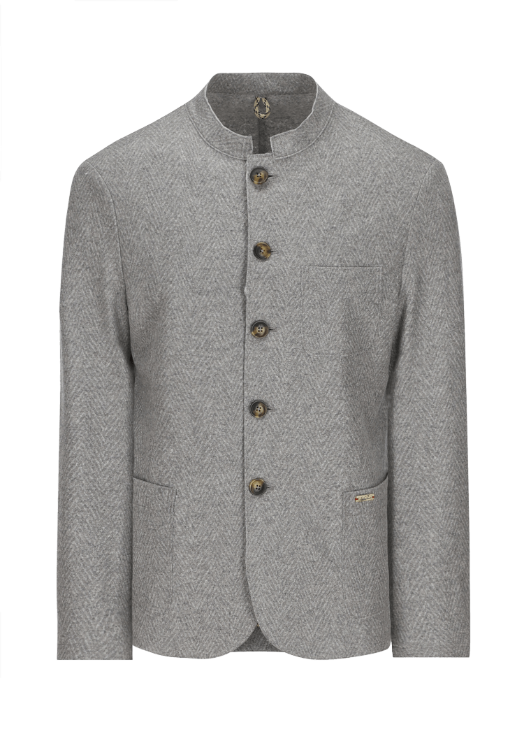 Luis Trenker Blazer in lana cotta modello Luigis