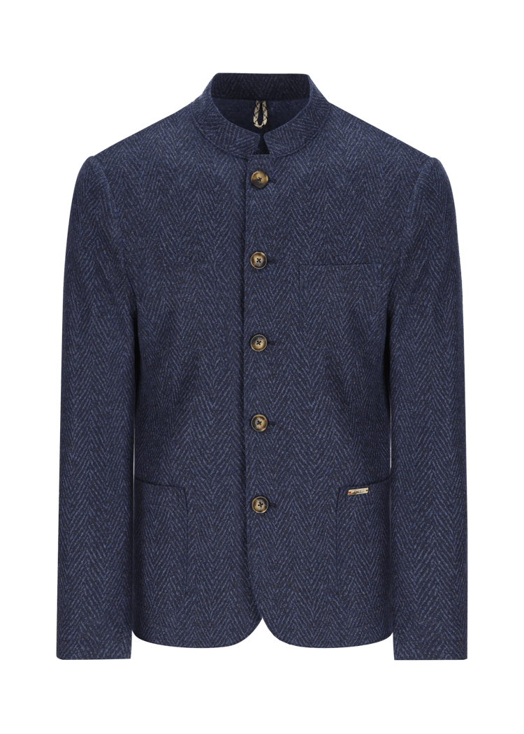 Luis Trenker Blazer in lana cotta modello Luigis