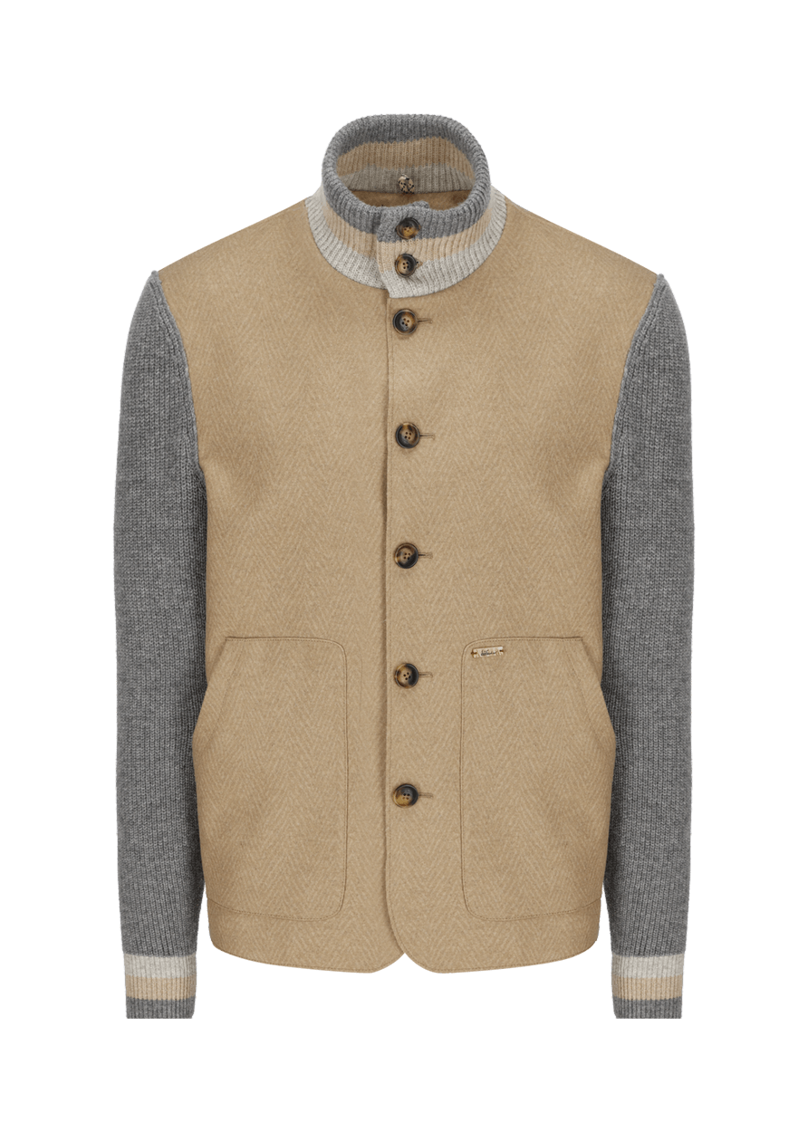 Luis Trenker Blazer In Lana Cotta Modello Lupoldo