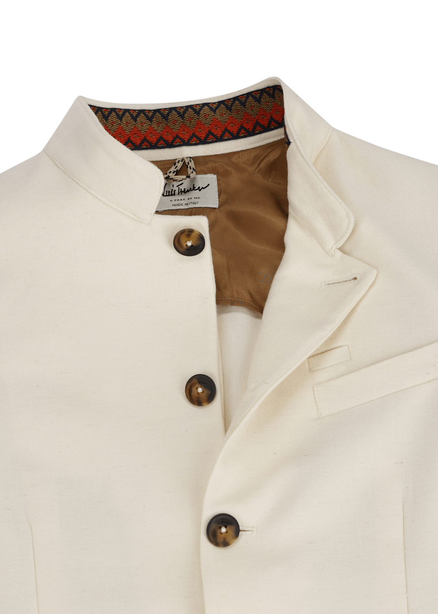 Luis Trenker Blazer In Twill Modello Lusandretto