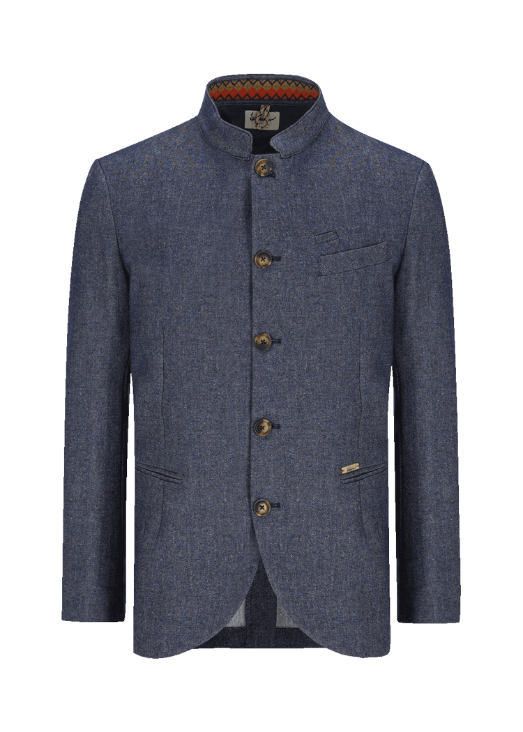 Luis Trenker Blazer in twill modello Lusandretto