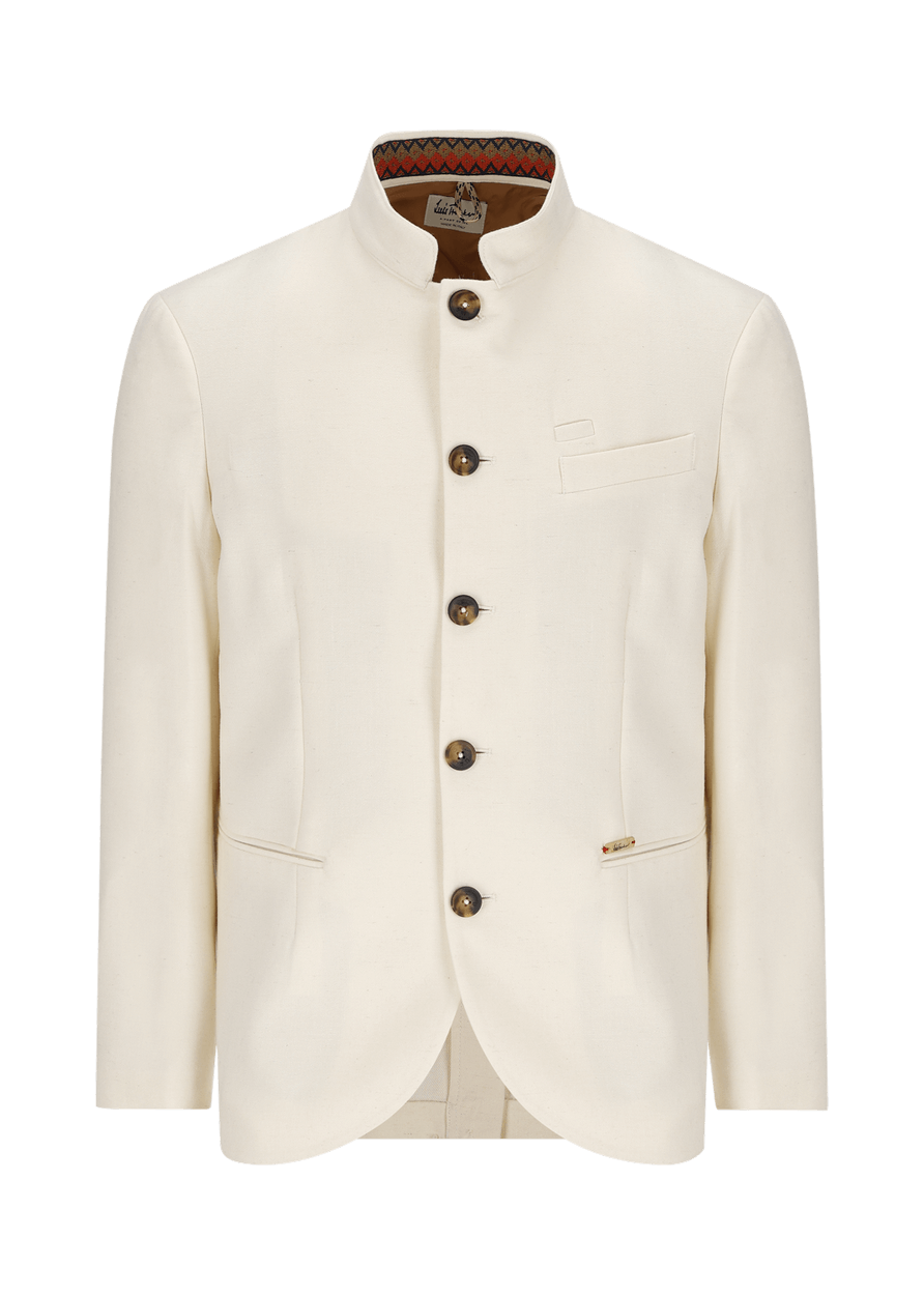 Luis Trenker Blazer in twill modello Lusandretto