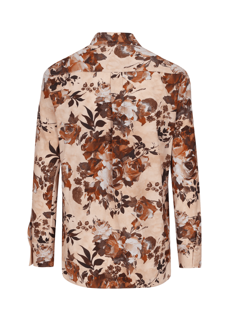 Luis Trenker Blusa In Viscosa Modello Lumonde