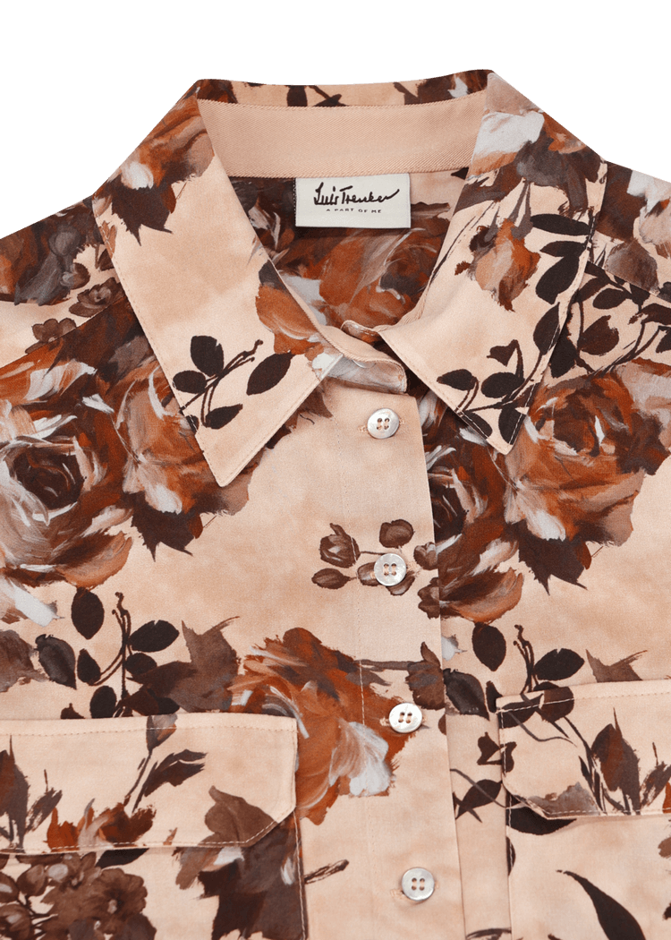 Luis Trenker Blusa In Viscosa Modello Lumonde