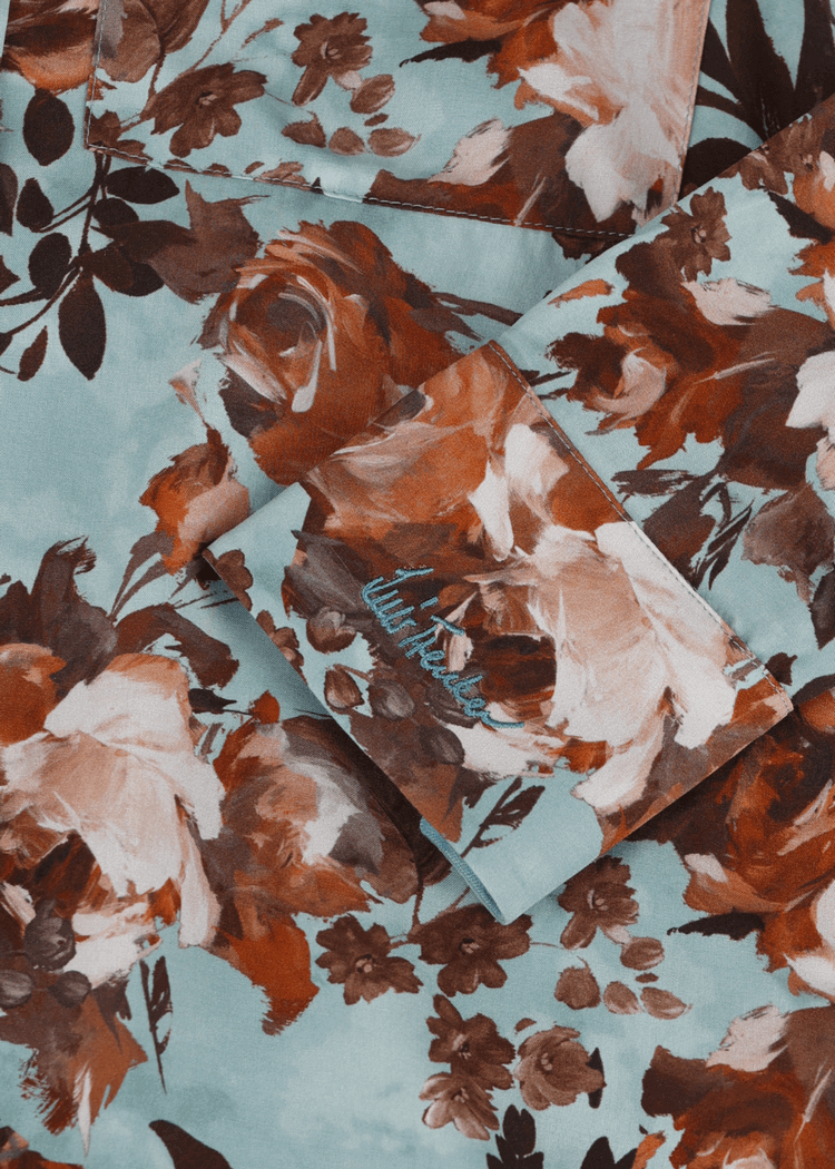 Luis Trenker Blusa In Viscosa Modello Lumonde