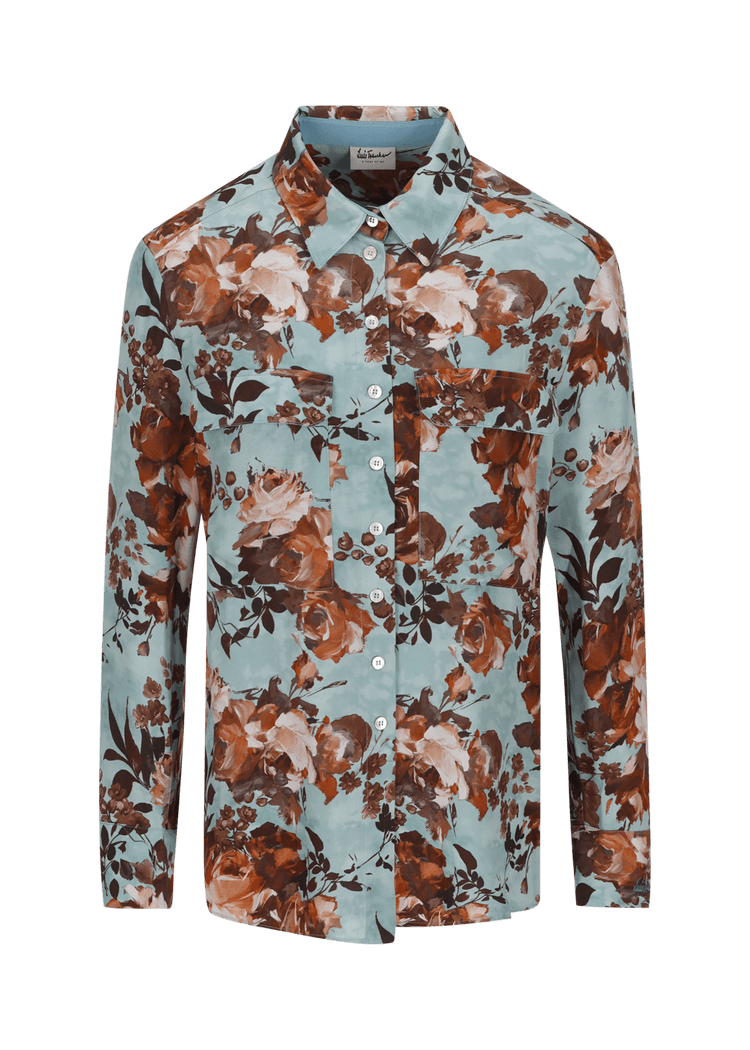 Luis Trenker Blusa in viscosa modello Lumonde