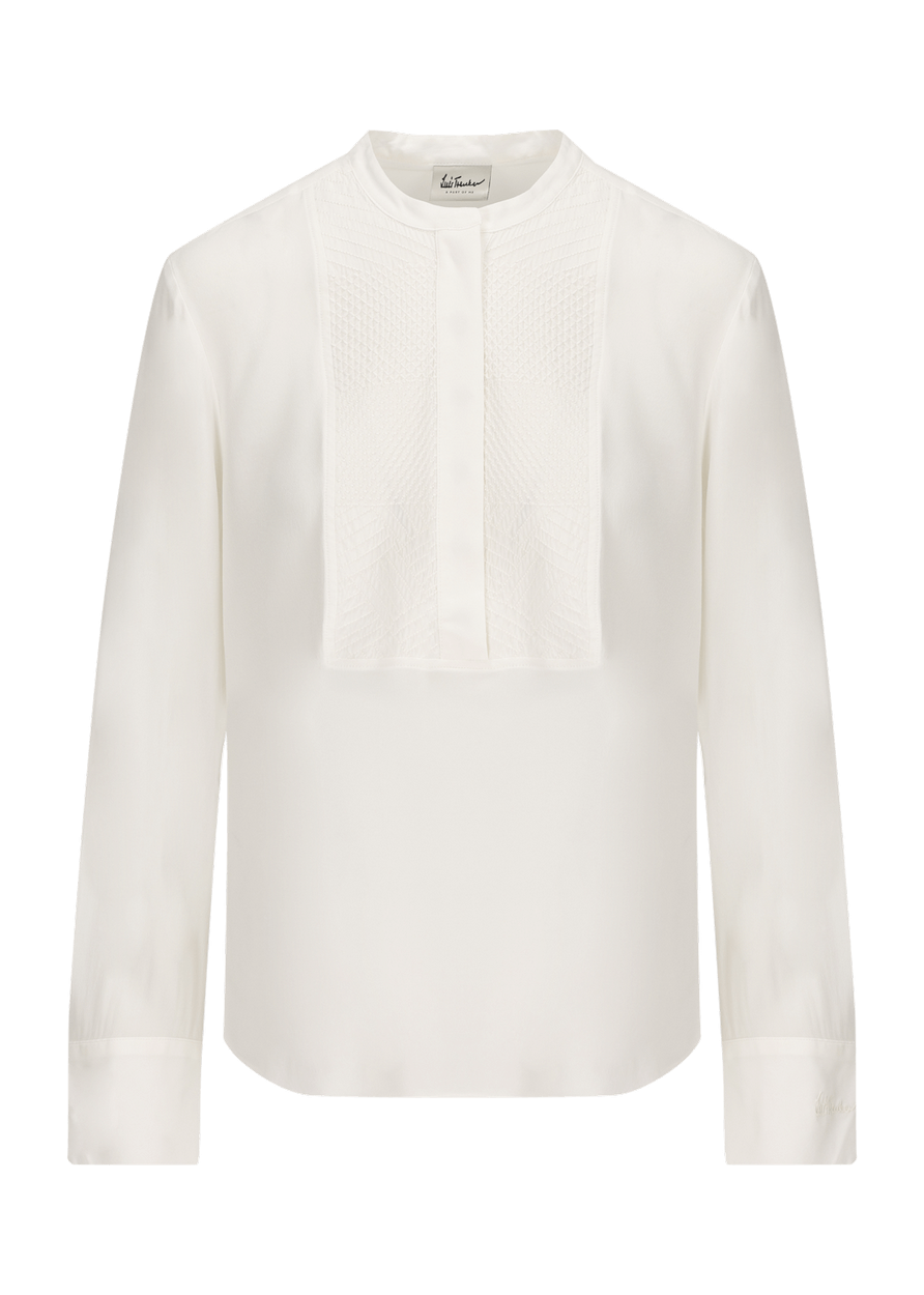Luis Trenker Blusa modello Luflavia con ricamo