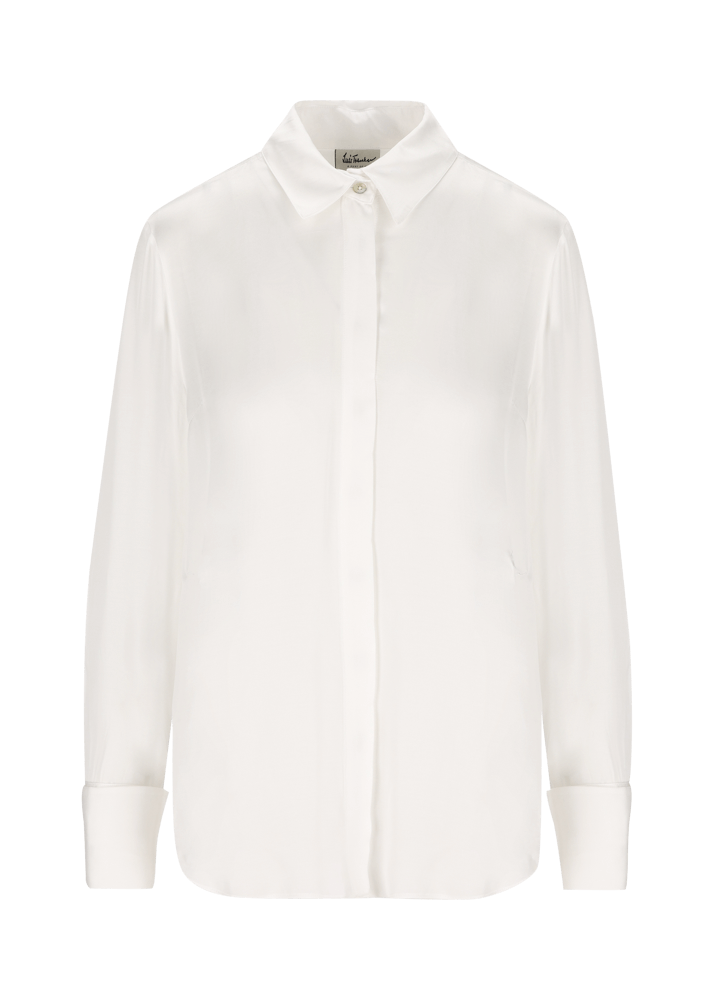 Luis Trenker Camicetta In Pura Viscosa Lubice