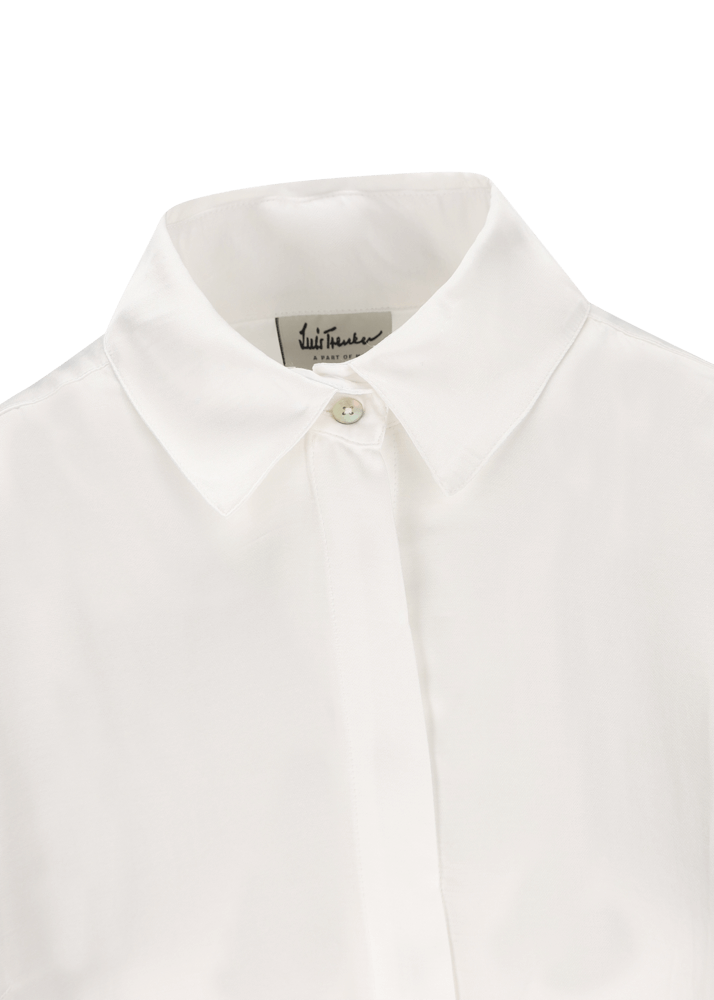 Luis Trenker Camicetta In Pura Viscosa Lubice