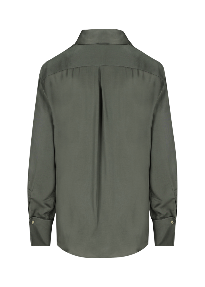 Luis Trenker Camicetta In Pura Viscosa Lubice