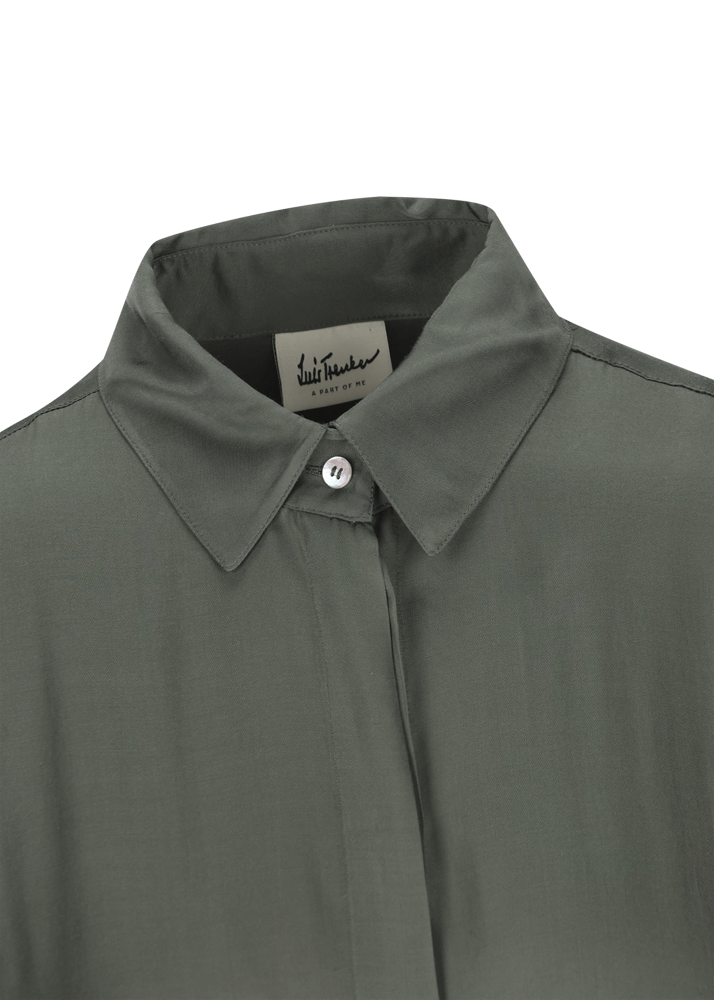 Luis Trenker Camicetta In Pura Viscosa Lubice