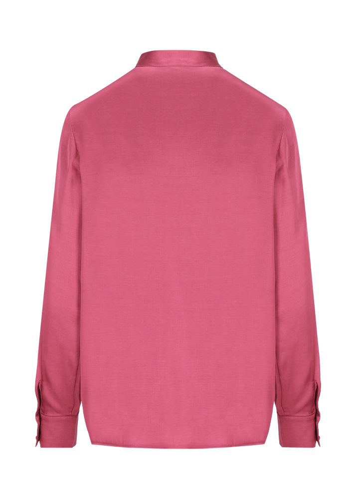 Luis Trenker Camicetta In Pura Viscosa Lubrida