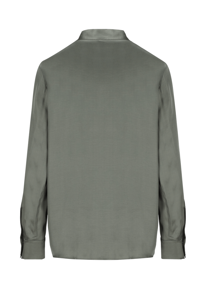 Luis Trenker Camicetta In Pura Viscosa Lubrida