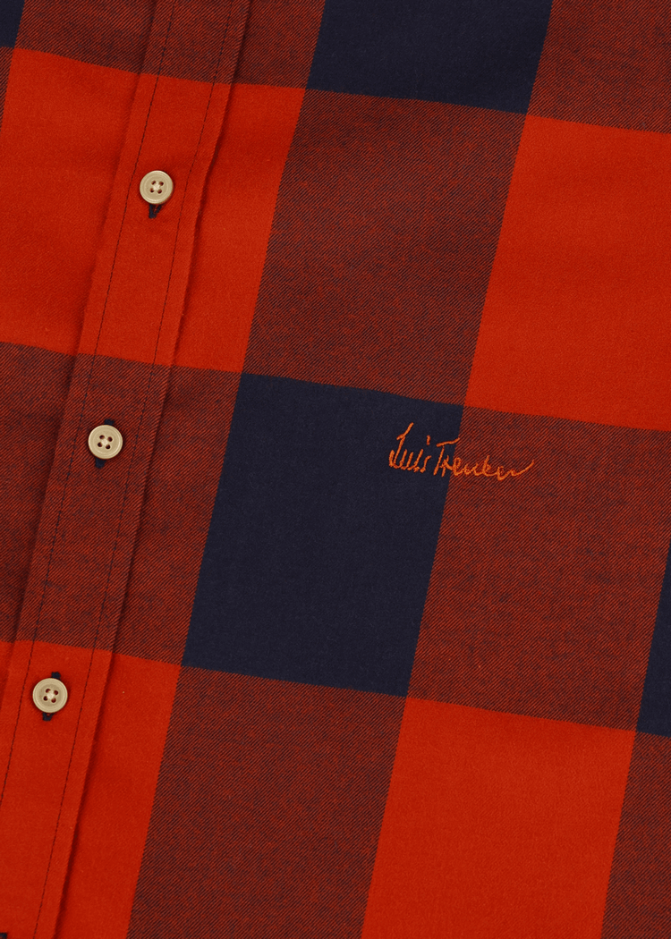 Luis Trenker Camicia A Quadri Modello Lubodo