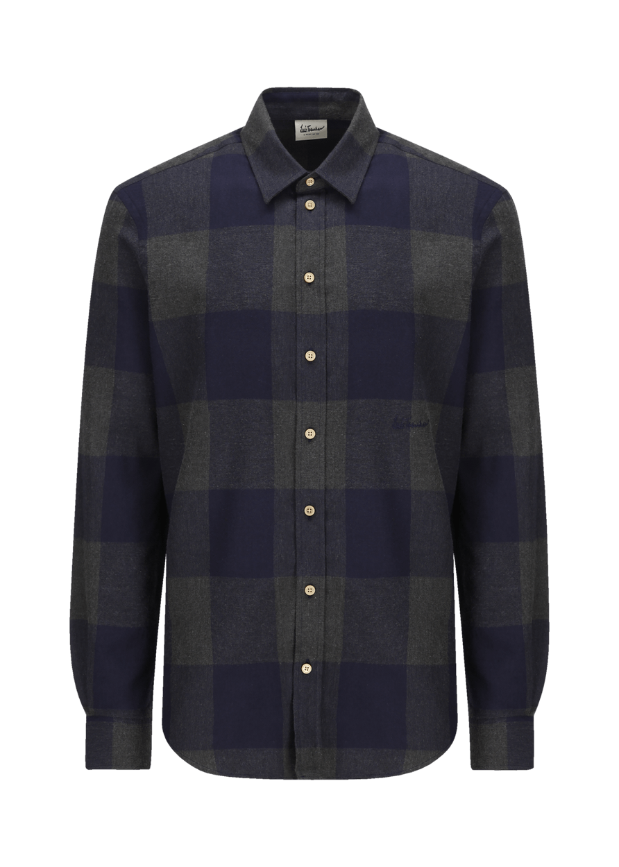 Luis Trenker Camicia a quadri modello Lubodo
