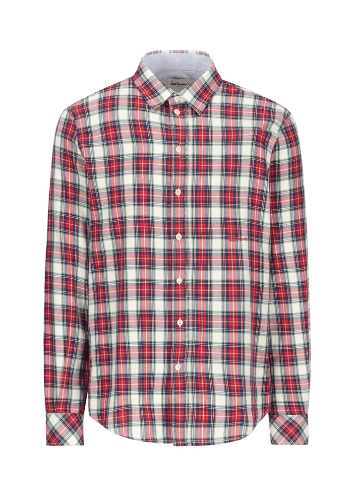 Luis Trenker Camicia Con Motivo A Quadri Lubodo