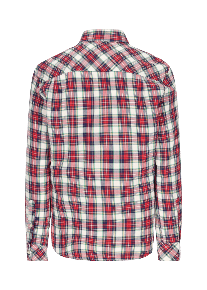 Luis Trenker Camicia Con Motivo A Quadri Lubodo