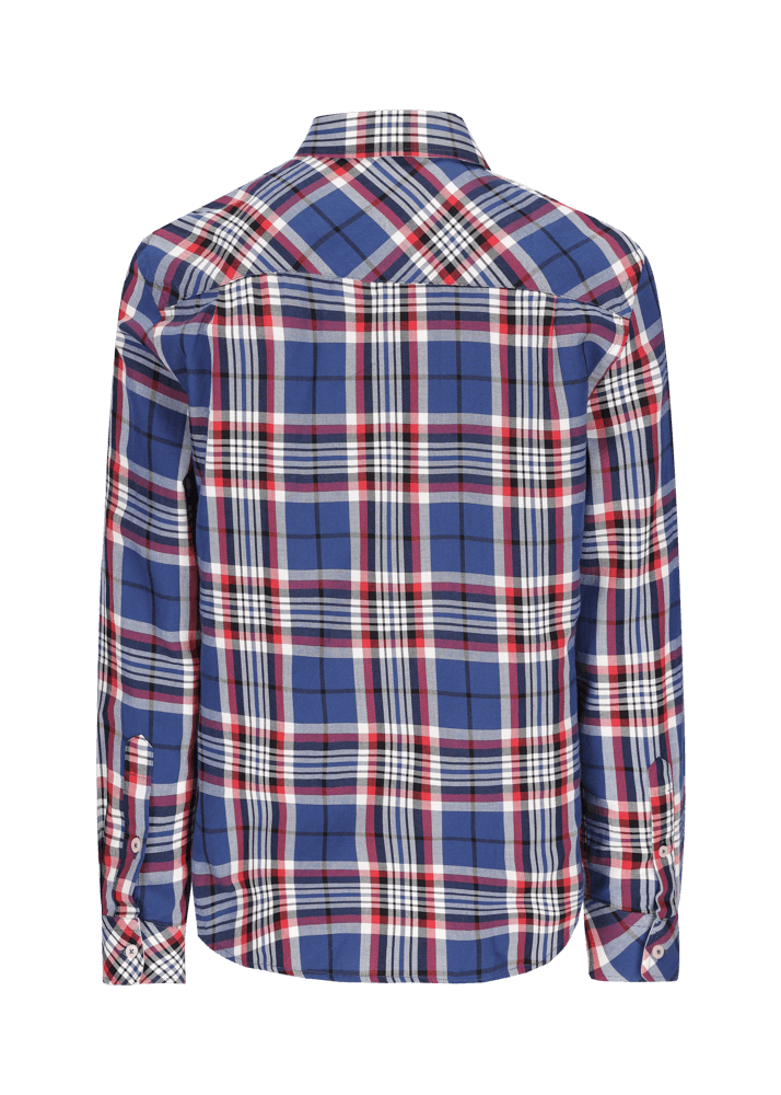 Luis Trenker Camicia Con Motivo A Quadri Lubodo