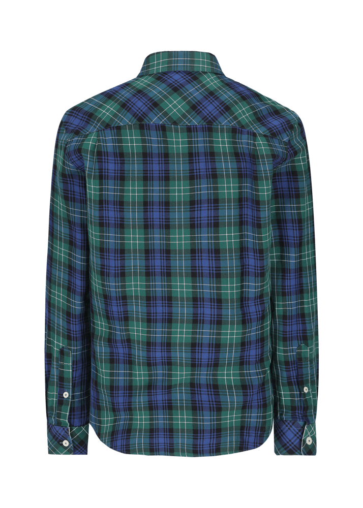 Luis Trenker Camicia Con Motivo A Quadri Lubodo