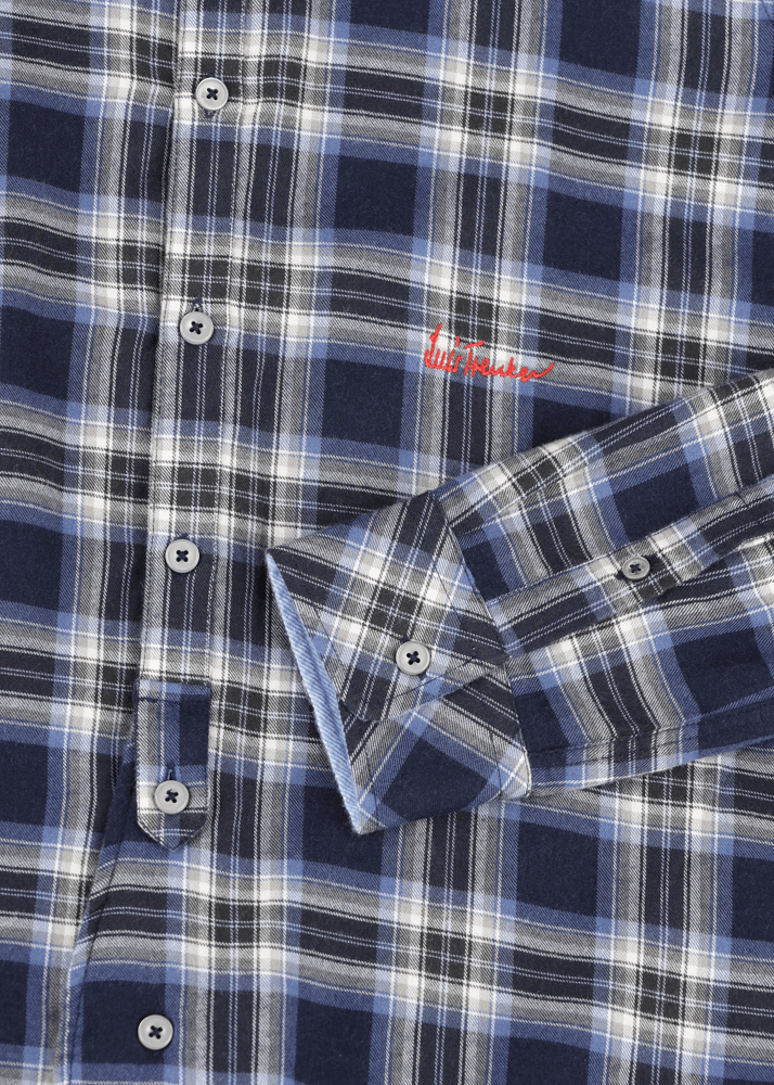 Luis Trenker Camicia Con Motivo A Quadri Luhaimo