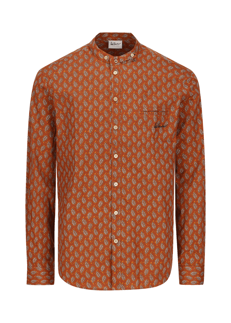 Luis Trenker Camicia Con Stampa Modello Lubernet