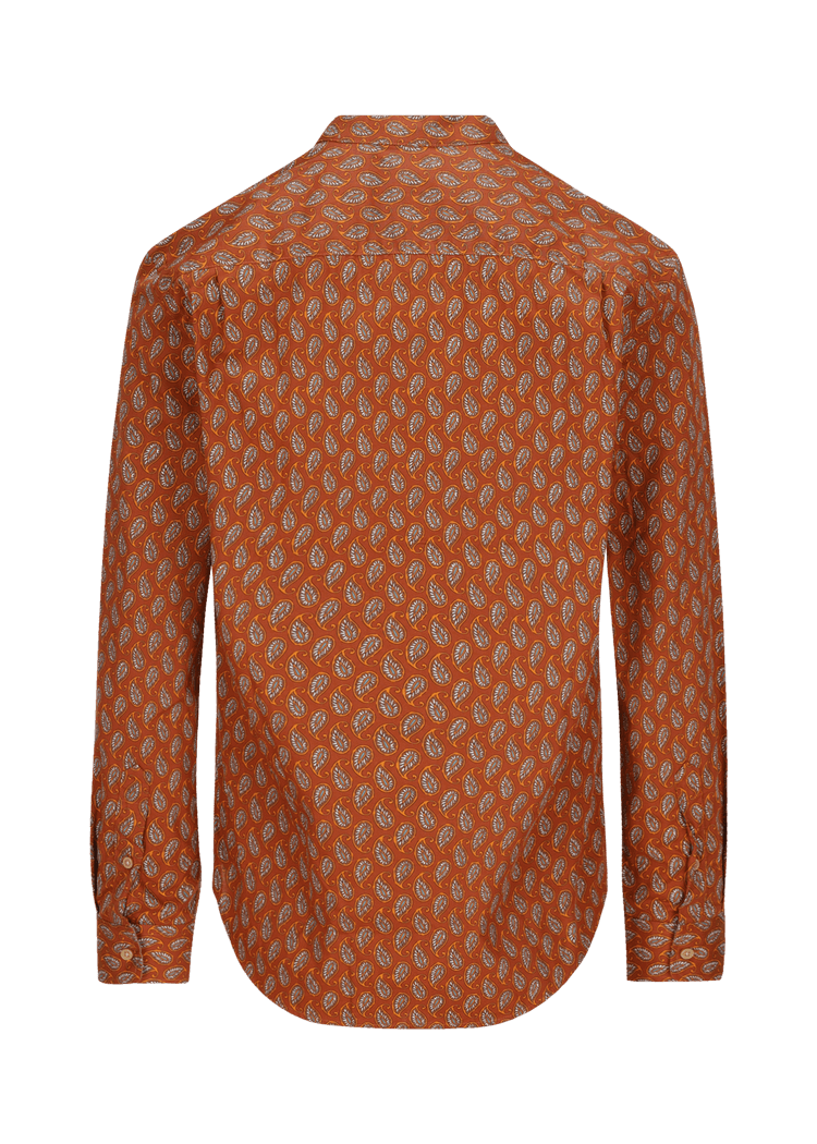 Luis Trenker Camicia Con Stampa Modello Lubernet