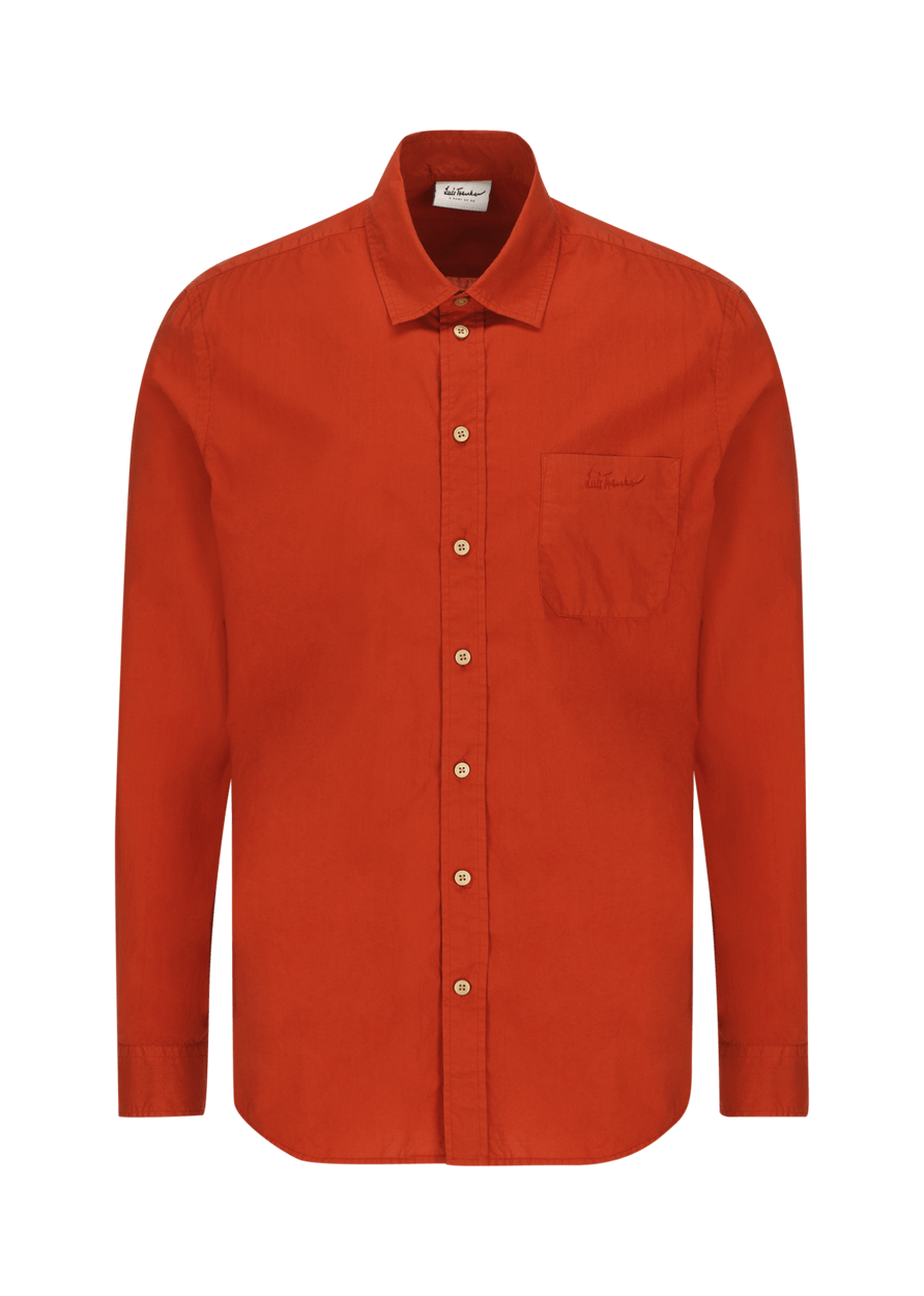 Luis Trenker Camicia in cotone modello Lubodo