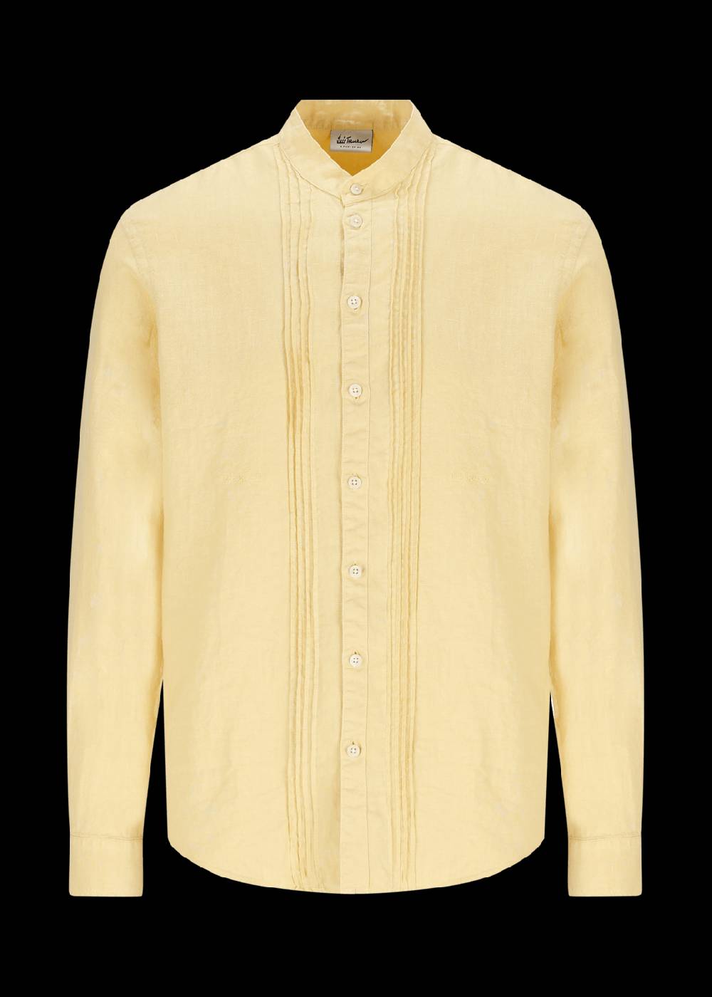 Luis Trenker Camicia In Lino Modello Lubarnay